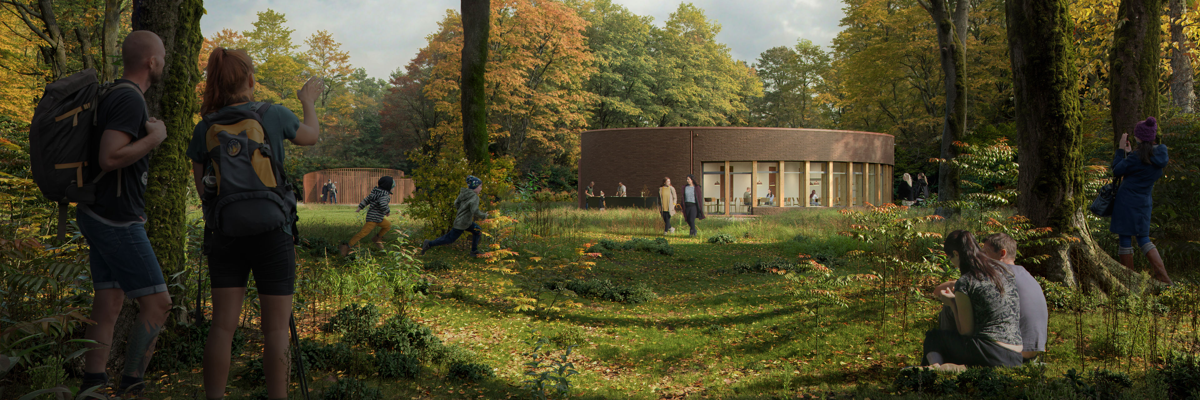 Tegning af Egtvedpigens Verden