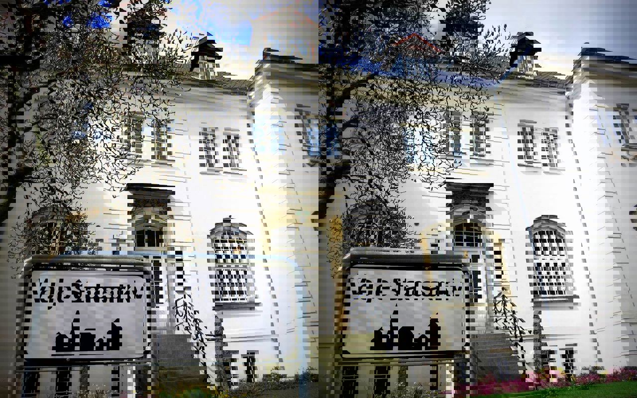 Vejle Stadsarkiv set udefra